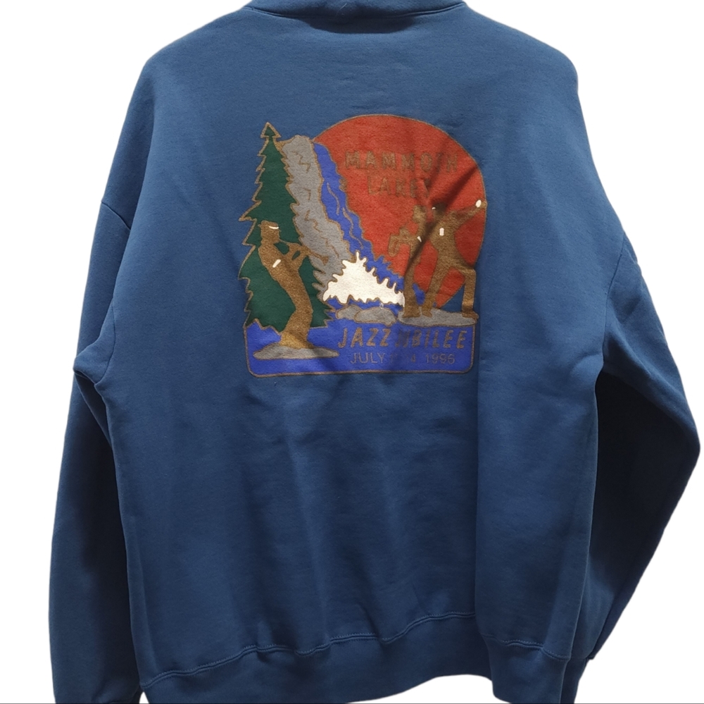 90's  Mammoth Lakes Jazz Jubilee July, 1996 XL Sweatshirt